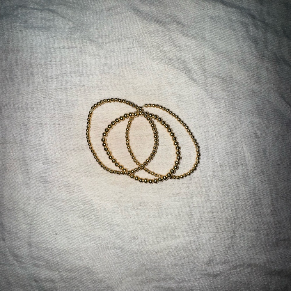 Gold Beaded Bracelets